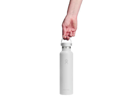 Hydro Flask 24 OZ STANDARD FLEX CAP WHITE