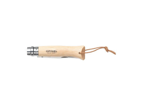 Opinel Inox No 8 Taschenmesser in einer Gürteletui