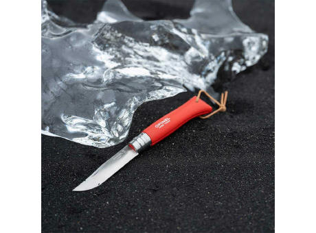 Opinel Colorama No 08 Taschenmesser in einer Gürteletui
