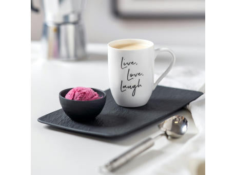 Statement Becher mit Henkel Live Love Laugh