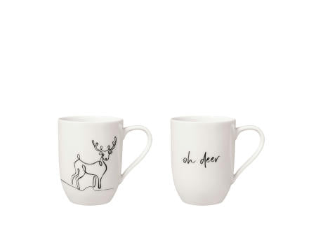 Statement XMAS Set Rentier 2tlg.