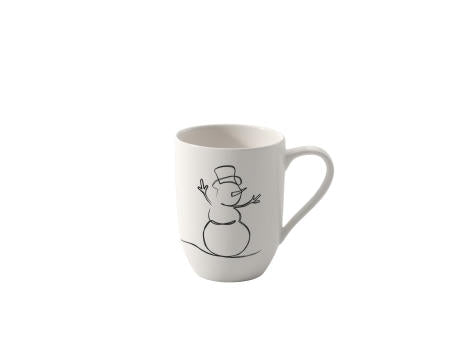 Statement Lines Becher mit Henkel XMAS