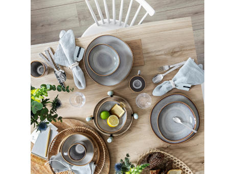 Lave beige Frühstücksteller
