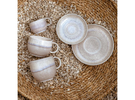 Perlemor Sand Espressountertasse