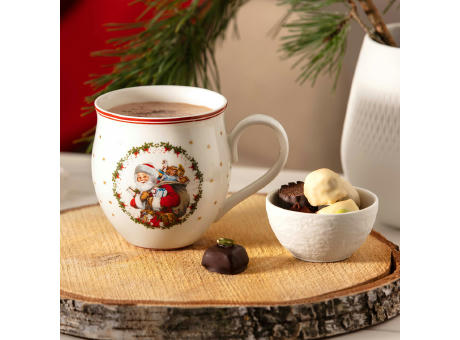 Toy's Delight Becher mit Henkel Santa & Engel