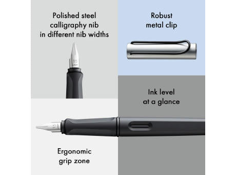 Füllhalter LAMY joy AL black