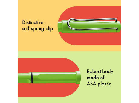 Tintenroller LAMY safari green