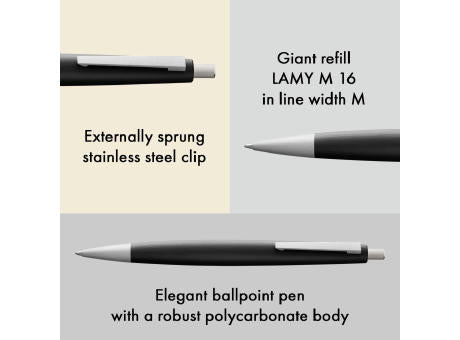 Kugelschreiber LAMY 2000 black