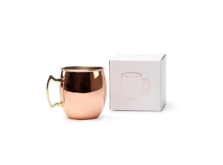 TASSE KEILA S/EINHEITSGRÖSSE COPPER