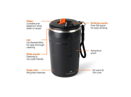 Nordic Drift Trail verschließbarer RCS Mug 350ml