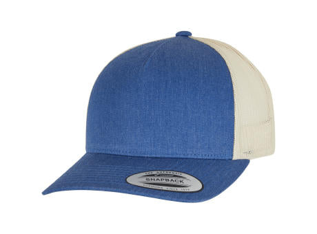 FX6506T050-5-Panel Retro Trucker 2-Tone Cap