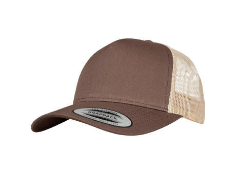FX6506T050-5-Panel Retro Trucker 2-Tone Cap