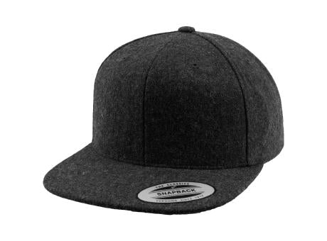 FX6689M094-Melton Wool Snapback Cap