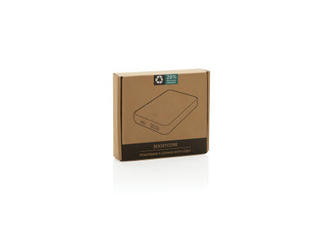 Boostcore 5.000mAh Powerbank aus RCS rec. Kunststoff