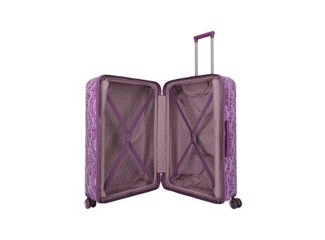 travelite LASCANA Edition Trolley 4-Rollen L Plum