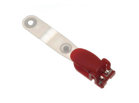 Kunststoffclip CL 1024 rot