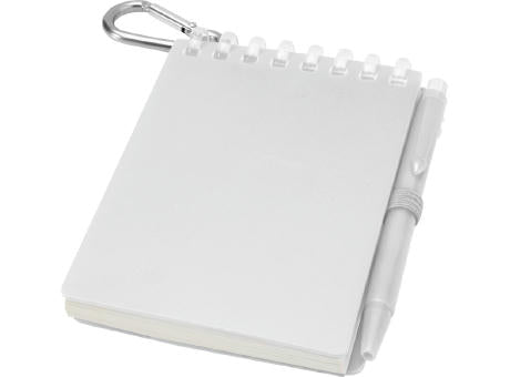 Lig Mini Recyceltes Outdoor-Softcover Notizbuch und Kugelschreiber Set (schwarze Mine)