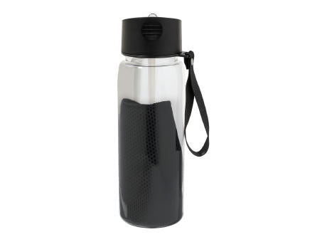RPET Trinkflasche mit Handtuch Fitmax