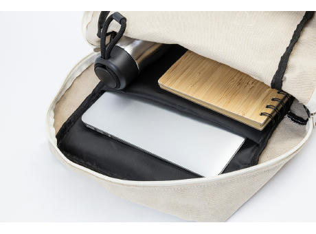 Rucksack aus recyceltem Canvas Rekan Back