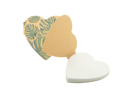 Individuelle Haftnotizen CreaStick Heart Eco