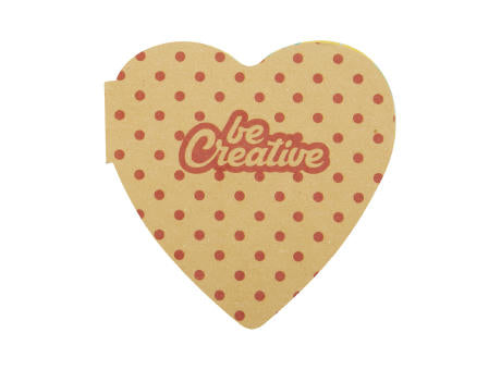 Individuelle Haftnotizen CreaStick Heart Eco