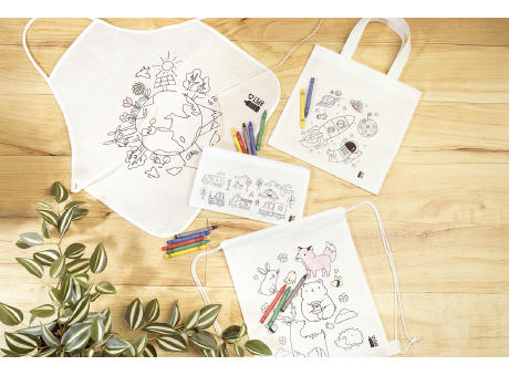 RPET Tasche zum Bemalen Spacolo
