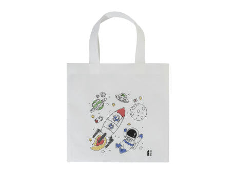 RPET Tasche zum Bemalen Spacolo