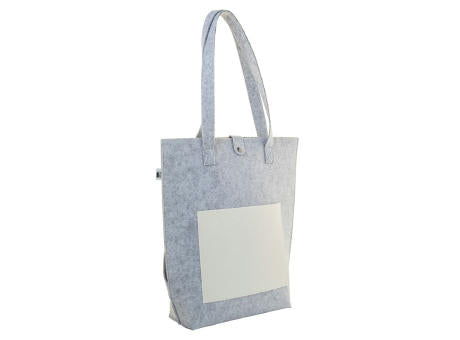 individuelle RPET Schultertasche CreaFelt Toteback
