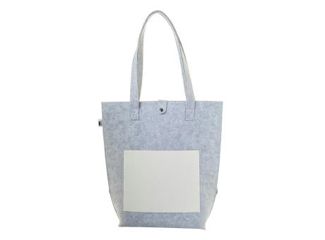 individuelle RPET Schultertasche CreaFelt Toteback