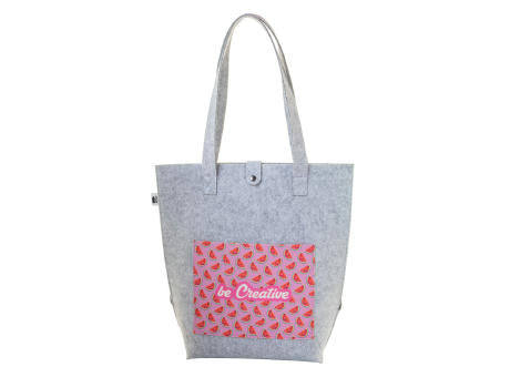 individuelle RPET Schultertasche CreaFelt Toteback