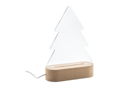 Weihnachtsbaum LED-Lichttrophäe Woodify Xmas