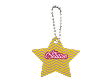Schlüsselanhänger Weihnachten, Stern CreaFelt Key Xmas