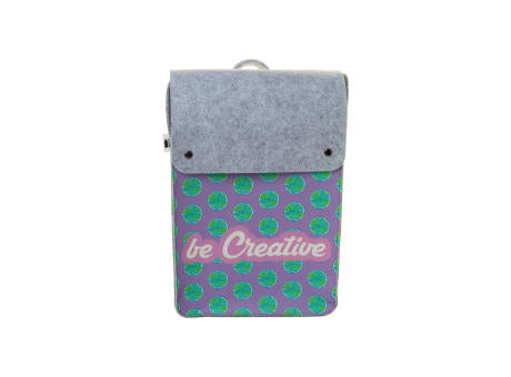 individueller RPET Rucksack CreaFelt Back II