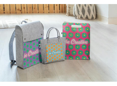 individueller RPET Rucksack CreaFelt Back II