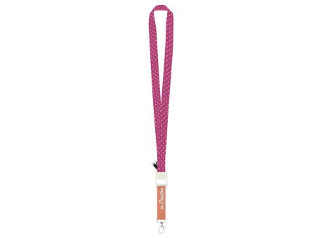 individuelles Sublimationslanyard Subyard Drink RPET