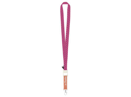individuelles Sublimationslanyard Subyard Drink RPET