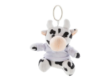 Plüsch-Kuh-Schlüsselanhänger CowFob