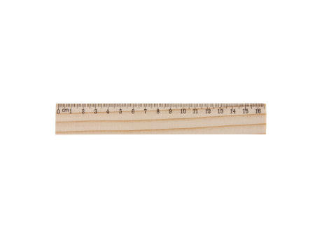 Lineal aus Kiefernholz OneSix