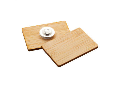 Bambus-Anstecker BooBadge