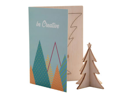 Weihnachtskarte, Tannenbaum CreaX