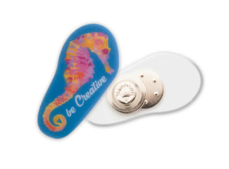 Anstecker mit Magnetbefestigung ColoBadge