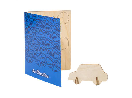 individuelle Puzzle-Postkarte, Haus SendCraft