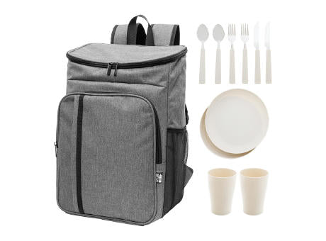 Picknick-Kühlrucksack, RPET Duonic
