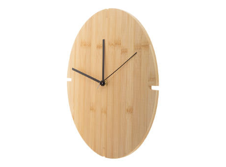 Wanduhr aus Bambus Tokei
