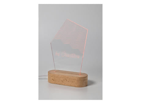 LED-Trophäe Woodify