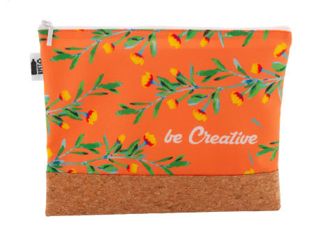 Individuelle Kosmetiktasche CreaBeauty Cork L RPET