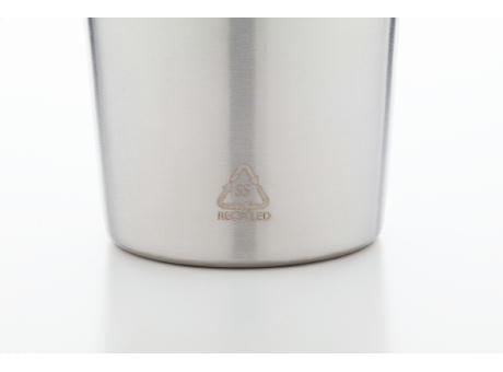 Becher aus recyceltem Edelstahl Redisha Mono