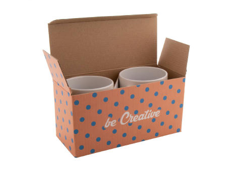 Individuelle Doppel-Tassenbox CreaBox Mug Double