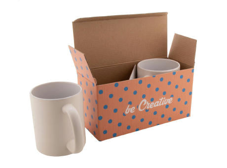 Individuelle Doppel-Tassenbox CreaBox Mug Double