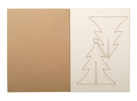 Weihnachtskarte, Tannenbaum Creax Eco